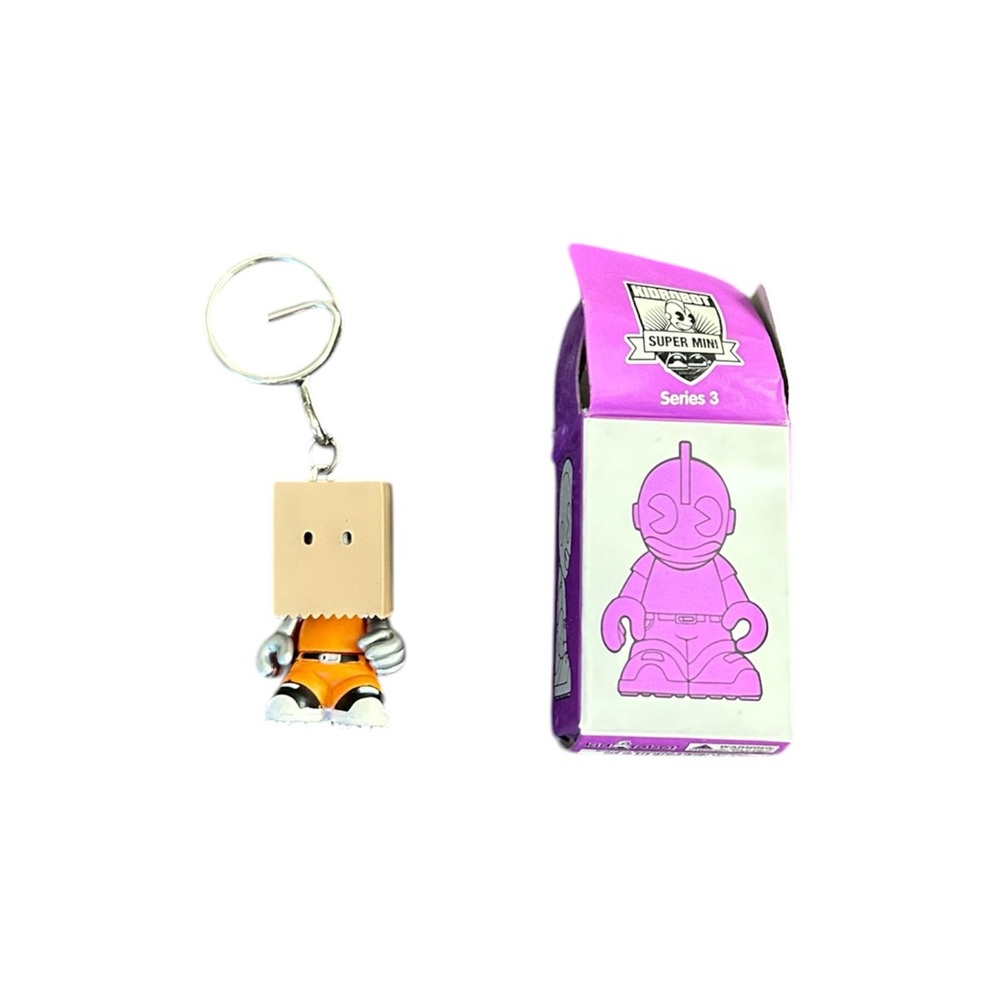 Kidrobot Supermini Keychain Series 3 2007 "Corrections" Designer Art Toy w/ Box